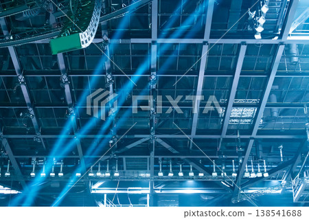 Equipment on the ceiling of the event venue 138541688
