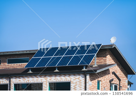 Residential solar panels Residential solar panels 138541696