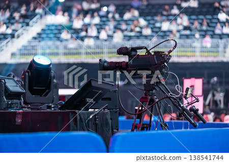 video cameras at the event venue video cameras at the event venue 138541744