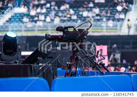 video cameras at the event venue video cameras at the event venue 138541745