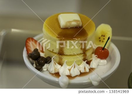 Pancake food sample Pancake food sample 138541969