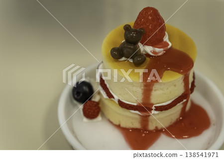 Pancake food sample Pancake food sample 138541971