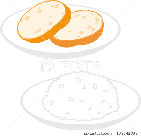 麵包或米飯 麵包或米飯 138542038