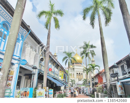 Singapore: Arab Street and Sultan Mosque Singapore: Arab Street and Sultan Mosque 138542080