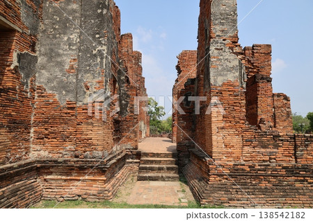 Wat Phra Si Sanphet, a UNESCO World Heritage Site in Ayutthaya, Thailand. Wat Phra Si Sanphet, a UNESCO World Heritage Site in Ayutthaya, Thailand. 138542182