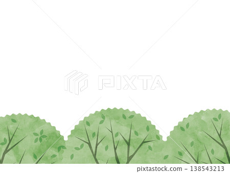 Simple background with fresh greenery; natural copy space at the bottom. Simple background with fresh greenery; natural copy space at the bottom. 138543213