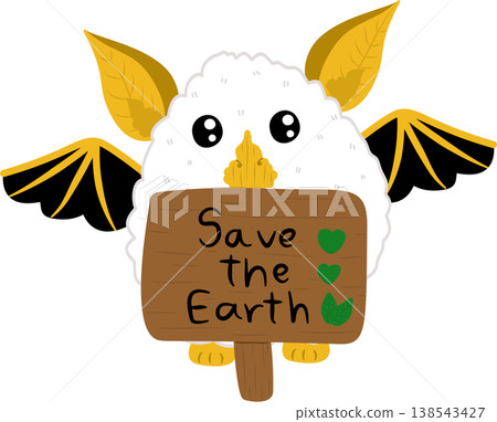 Cute Honduran Bat Save Earth Cute Honduran Bat Save Earth 138543427