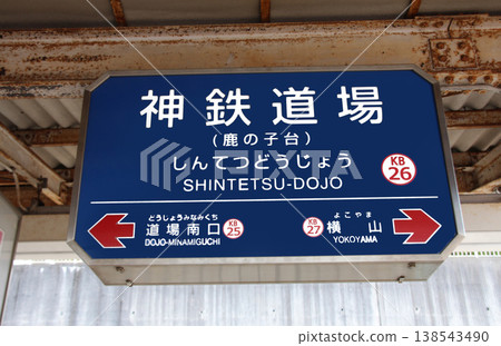 Destination information board at Kobe Electric Railway Shintetsudojo Station Destination information board at Kobe Electric Railway Shintetsudojo Station 138543490