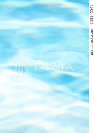 Colorful water surface patterns create a summery image 138545542