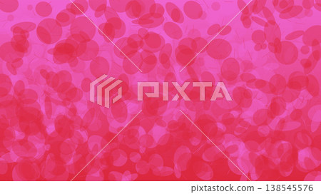 Vibrant Pink Seamless Abstract Organic Pattern Design 138545576