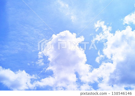 Blue sky and cloud image Blue sky and cloud image 138546146