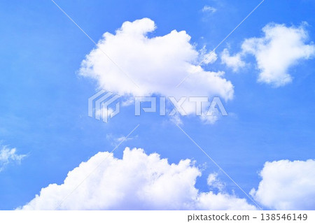 Blue sky and cloud image Blue sky and cloud image 138546149
