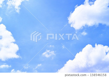 Blue sky and cloud image 138546158