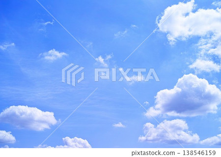 Blue sky and cloud image 138546159