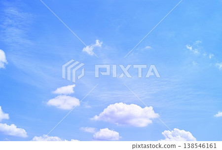 藍色的天空和雲圖像 藍色的天空和雲圖像 138546161