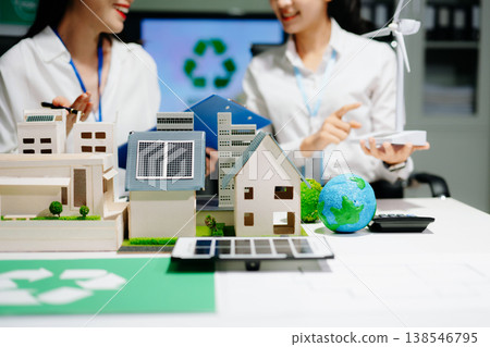 Business team people planning hand using laptop for working technology and business Net zero and carbon neutral concept.NET ZERO icons and symbols save the eco world. green energy Business team people planning hand using laptop for working technology and business Net zero and carbon neutral concept.NET ZERO icons and symbols save the eco world. green energy 138546795