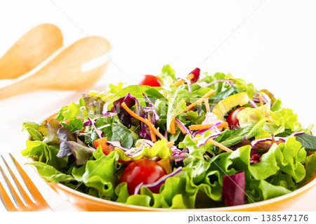 Vegetable salad on the table Vegetable salad on the table 138547176