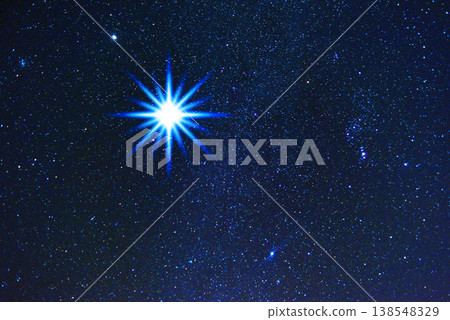 Image of the first star (composite image) 138548329