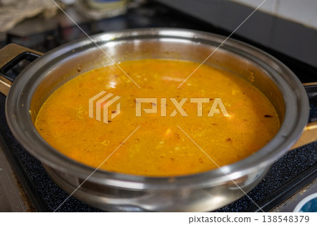A very delicious Japanese home-style spice curry A very delicious Japanese home-style spice curry 138548379