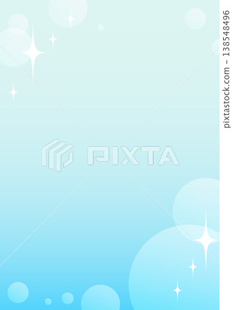 美麗、夏日、閃爍的光粒子，清新夢幻的背景，以淺藍色和白色漸變為主。 138548496