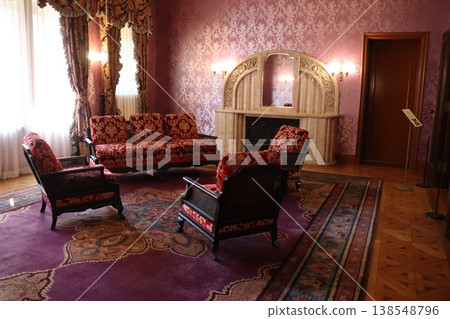 Bedroom in the Western-style building of the former Maeda residence Bedroom in the Western-style building of the former Maeda residence 138548796