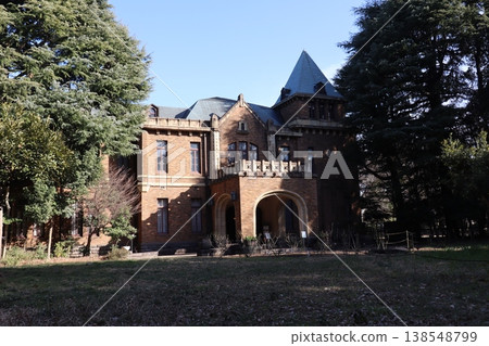 前田宅邸西式建築的冬季景觀。 前田宅邸西式建築的冬季景觀。 138548799