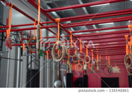 Ninja Club, indoor obstacle course.  138548861