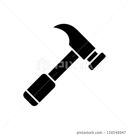 Hammer icon vector design templates simple and modern concept Hammer icon vector design templates simple and modern concept 138548947
