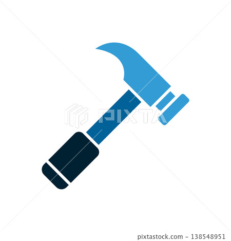 Hammer icon vector design templates simple and modern concept Hammer icon vector design templates simple and modern concept 138548951