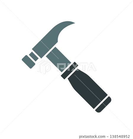 Hammer icon vector design templates simple and modern concept Hammer icon vector design templates simple and modern concept 138548952