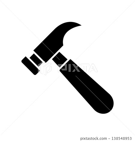 Hammer icon vector design templates simple and modern concept Hammer icon vector design templates simple and modern concept 138548953