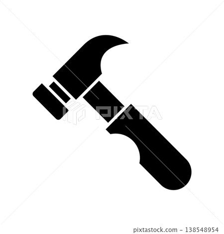 Hammer icon vector design templates simple and modern concept Hammer icon vector design templates simple and modern concept 138548954