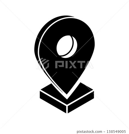 Isometric Locator icon vector design templates simple and modern Isometric Locator icon vector design templates simple and modern 138549005