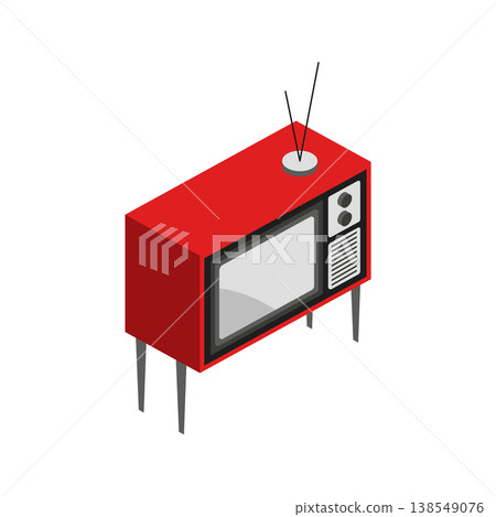 Isometric Television icon vector design element templates simple Isometric Television icon vector design element templates simple 138549076