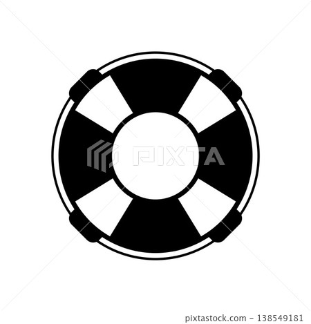 Lifebuoy icon vector design templates simple and modern 138549181