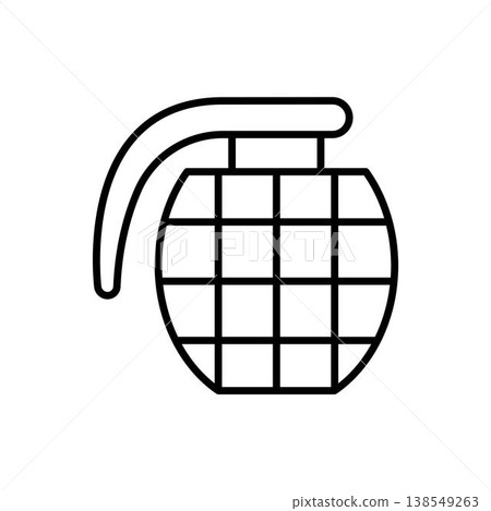 Grenade icon vector design templates Grenade icon vector design templates 138549263