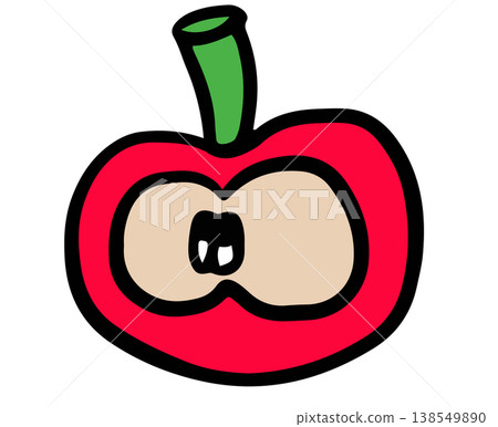 Hand drawn apple cartoon for fruit, vegan, lunch break, office workers, lunch box, cafe, menu, restaurant, recipe, cook book, department store, supermarket, market, mart, healthy snack, park, picnic Hand drawn apple cartoon for fruit, vegan, lunch break, office workers, lunch box, cafe, menu, restaurant, recipe, cook book, department store, supermarket, market, mart, healthy snack, park, picnic 138549890