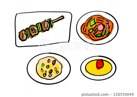 Various dishes, Japanese-style dishes Various dishes, Japanese-style dishes 138550049