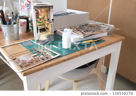 Model Kit with Adhesive Model Kit with Adhesive 138550279
