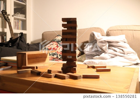 Wooden Tower Game 138550281