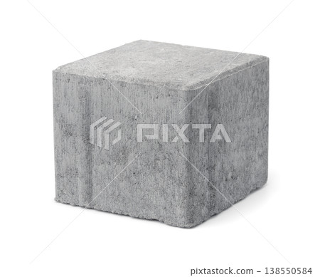 Single concrete block paving Single concrete block paving 138550584