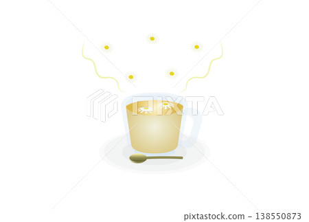 A fragrant hot chamomile tea A fragrant hot chamomile tea 138550873