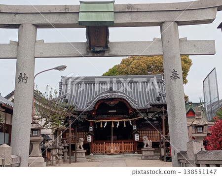 大阪府門真神社鳥居 138551147