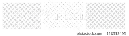 Steel diamond plate seamless pattern 138552495