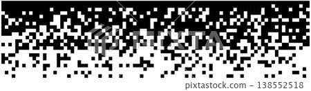 Pixel mosaic background, cube dots pattern Pixel mosaic background, cube dots pattern 138552518