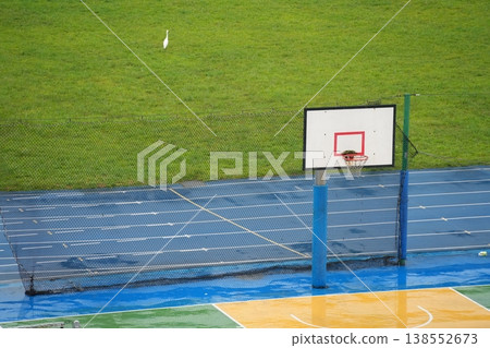 Basketball goal 138552673
