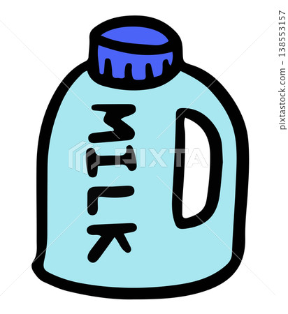 Hand drawn milk carton for grocery shopping, supermarket, market, mart, cafe, restaurant, drink menu, workloads, decoration, weekdays, weekends, fridge magnet, breakfast, brunch, back to school, kids Hand drawn milk carton for grocery shopping, supermarket, market, mart, cafe, restaurant, drink menu, workloads, decoration, weekdays, weekends, fridge magnet, breakfast, brunch, back to school, kids 138553157