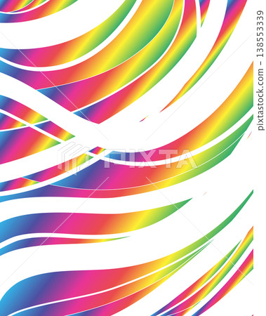 Colorful, shimmering gradient background 138553339