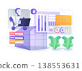 Greenhouse Climate Control AI abstract concept vector illustration. Greenhouse Climate Control AI abstract concept vector illustration. 138553631