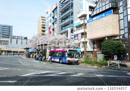 20226, South Exit of Kunitachi Station on the JR Chuo Line (Kunitachi City, Tokyo) 138554857
